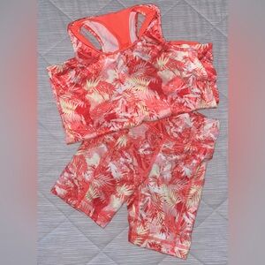 Girls size 6 Zelos athletic 2 piece set